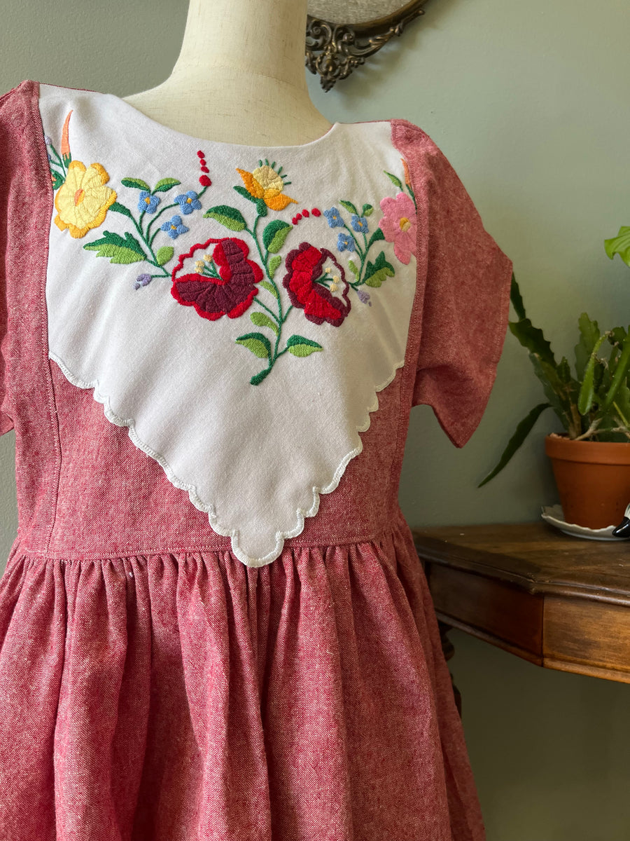 Emma Hungarian Embroidery Dress | Girls Size 10