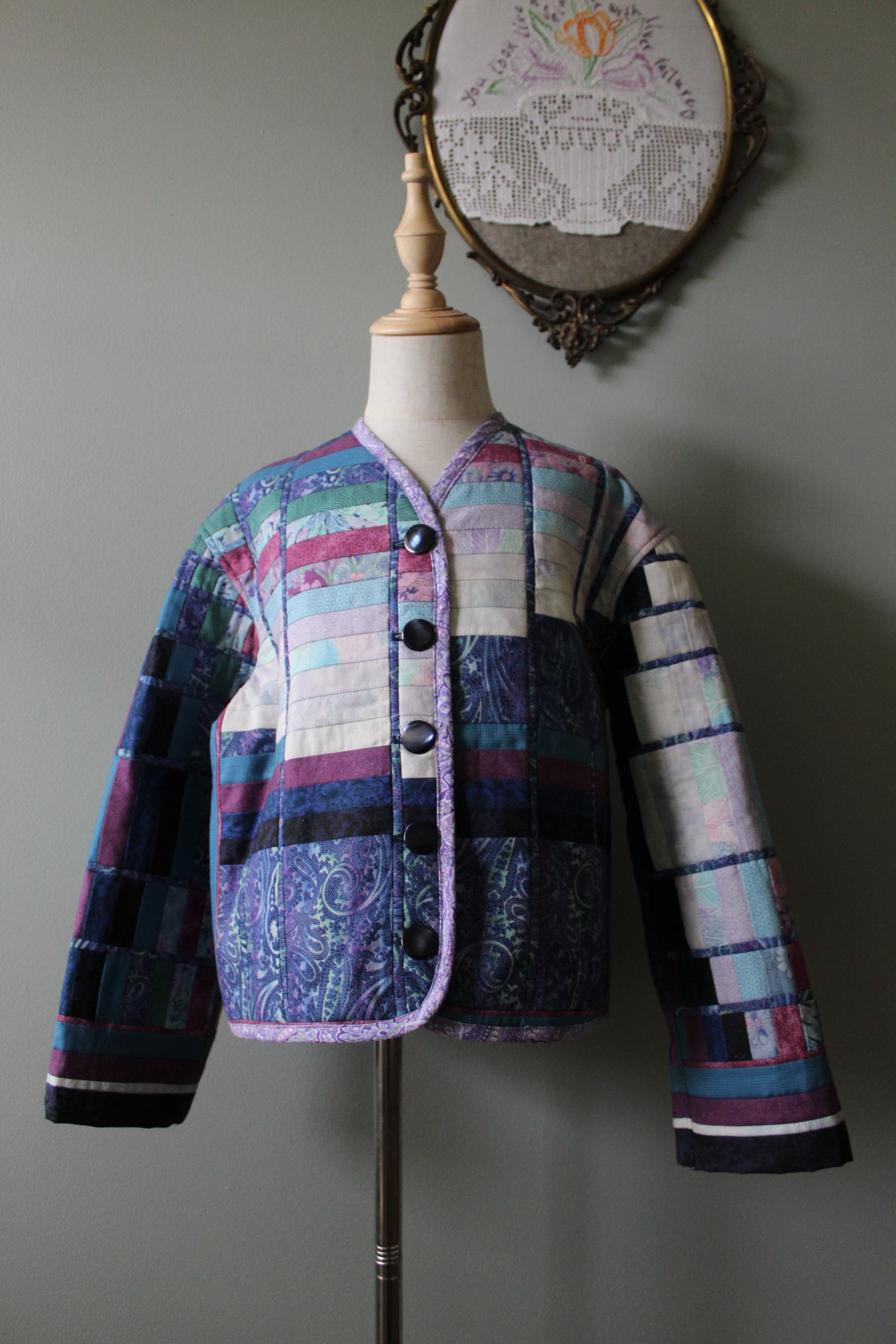 Lynette Quilt Coat | Girls Size 7 | Ready to Ship