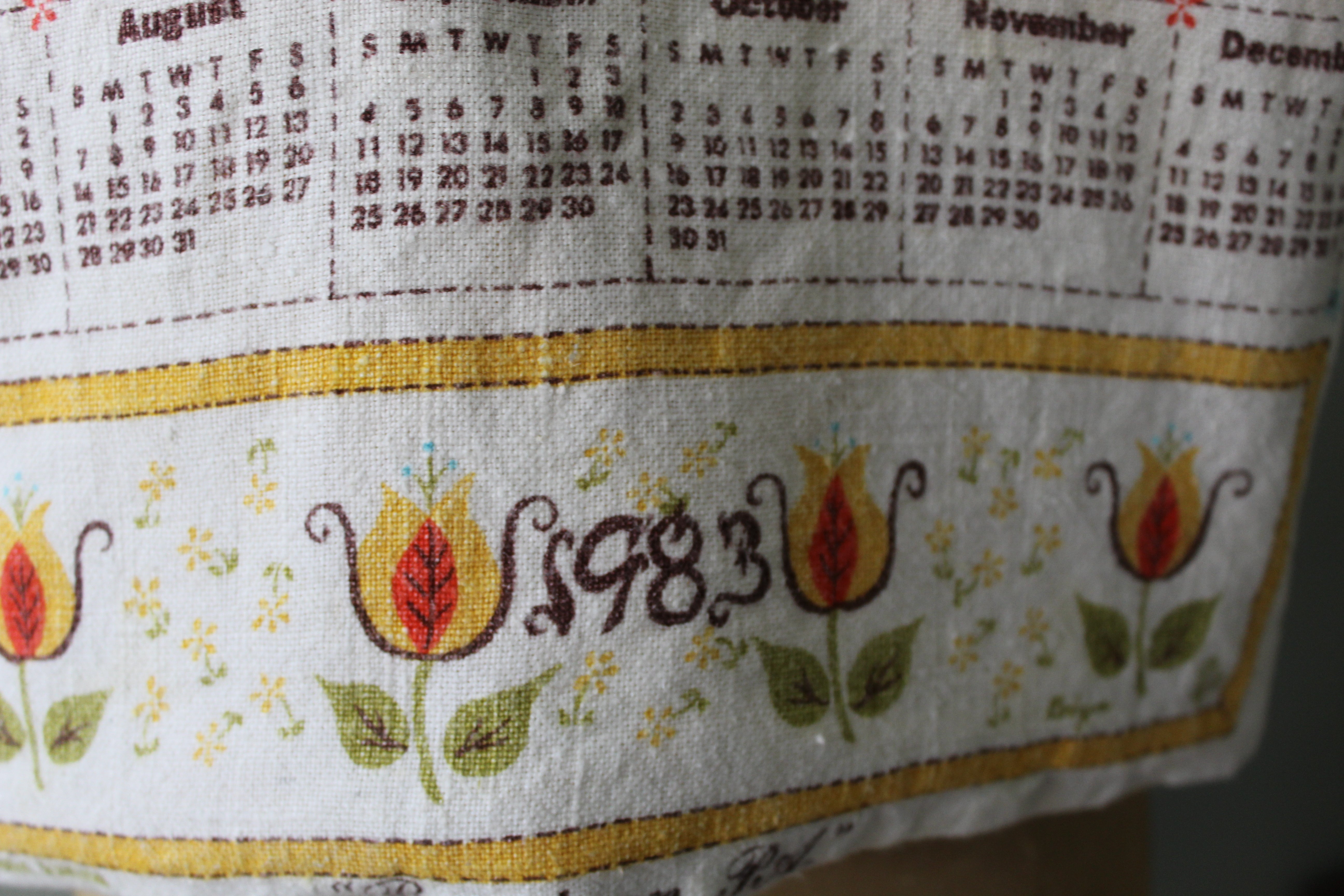 1983 Distelfink Tea Towel Tote | Ready to Ship