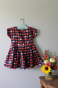 Kayla Strawberry Dress | 3T | Ready to Ship