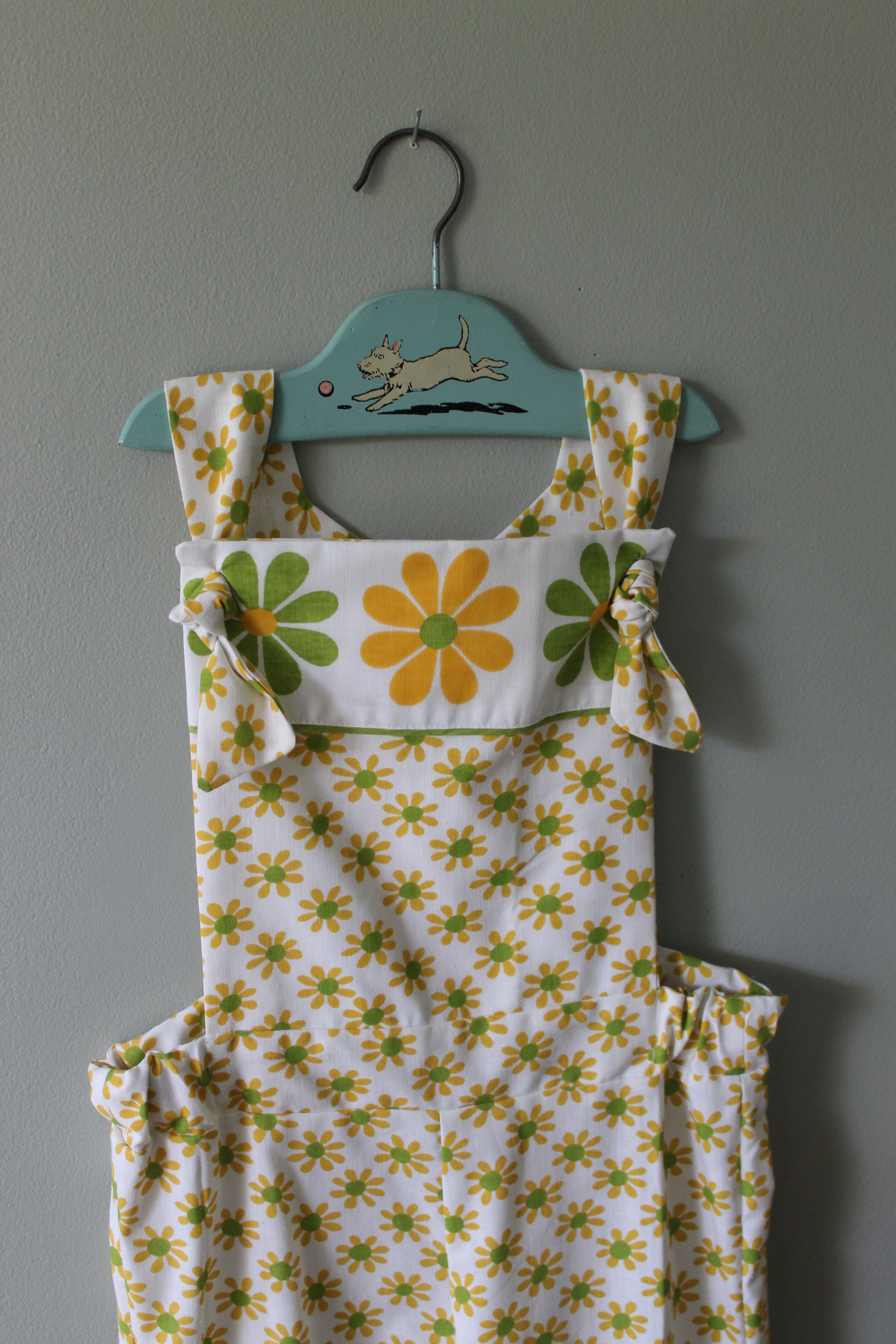 Groovy Daisy Overalls | Girls Size 8 | Ready to Ship