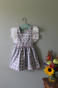 Apple Cross-Back Pinny | 2T | Ready to Ship