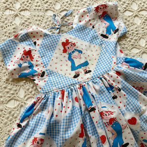 *Imperfect* Raggedy Ann Dress | 4T | Ready to Ship