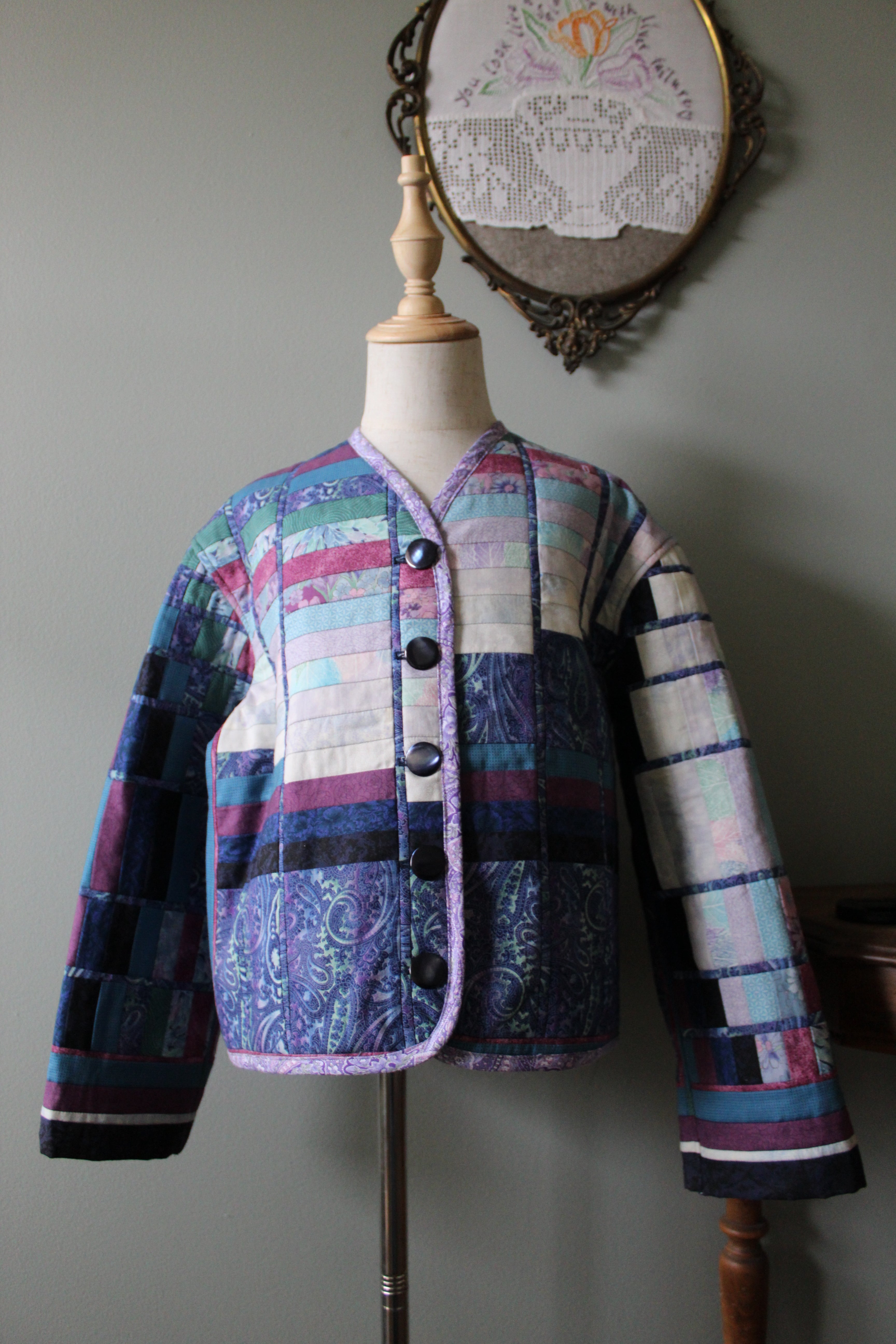 Lynette Quilt Coat | Girls Size 7 | Ready to Ship