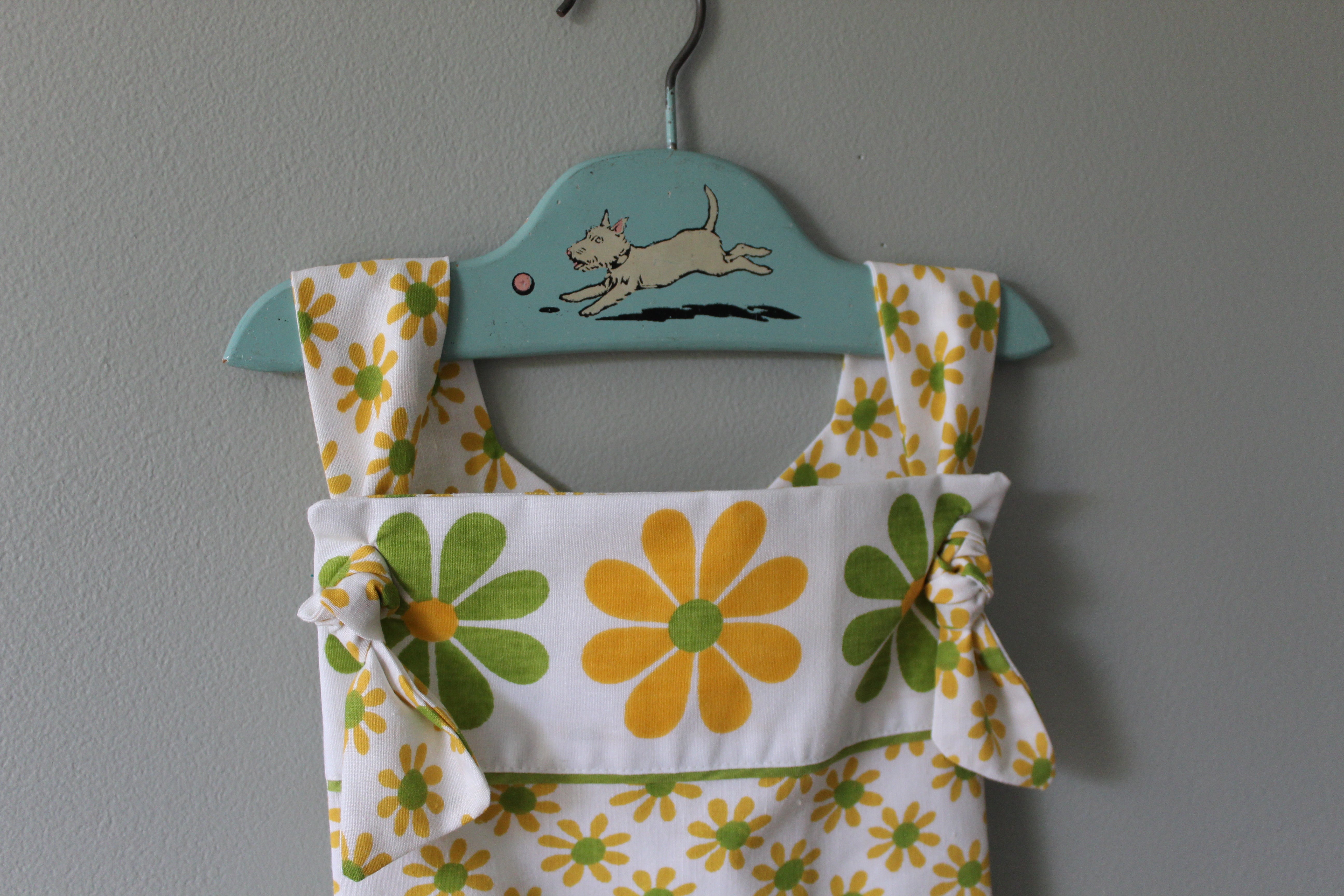 Groovy Daisy Overalls | Girls Size 8 | Ready to Ship