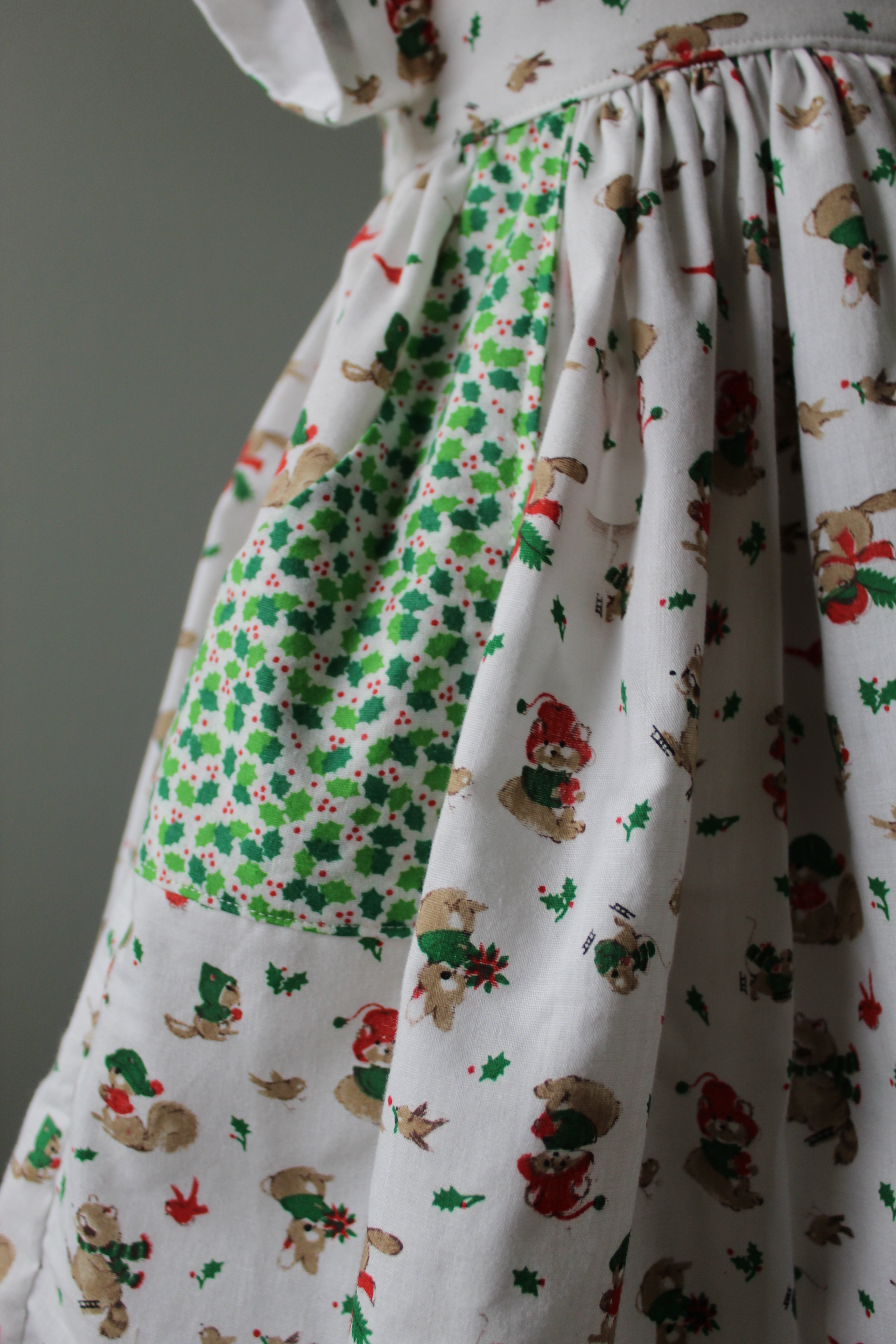 Woodland Christmas Pocket Dresses | 6-12 Months, 2T, 4T | Ready to Ship