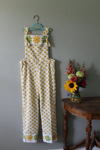 Groovy Daisy Overalls | Girls Size 8 | Ready to Ship