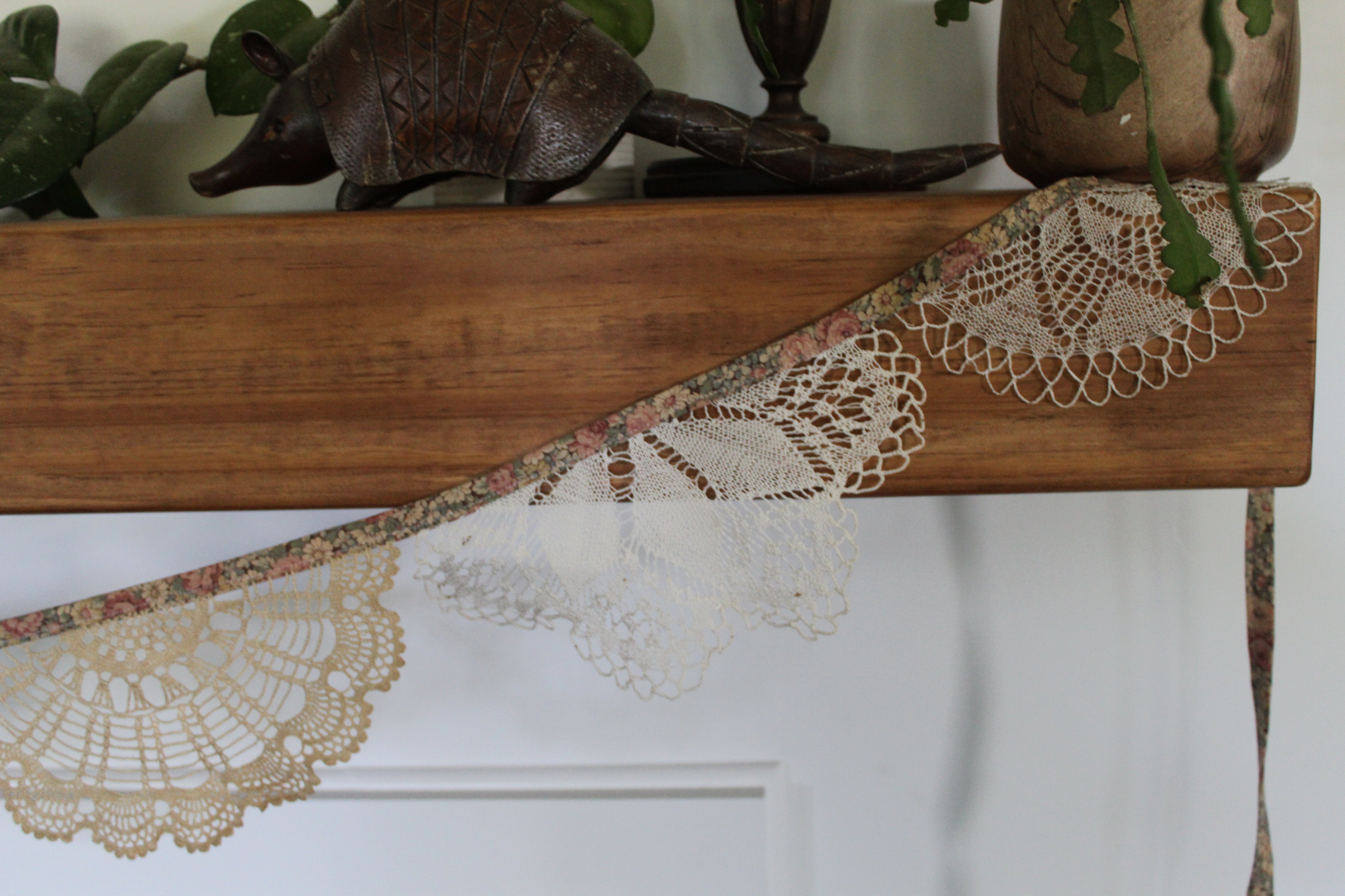 Vintage Doily Garland | Two Available | Ready to Ship
