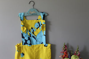 Blair Floral Overalls | Girls Size 8 | Ready to Ship