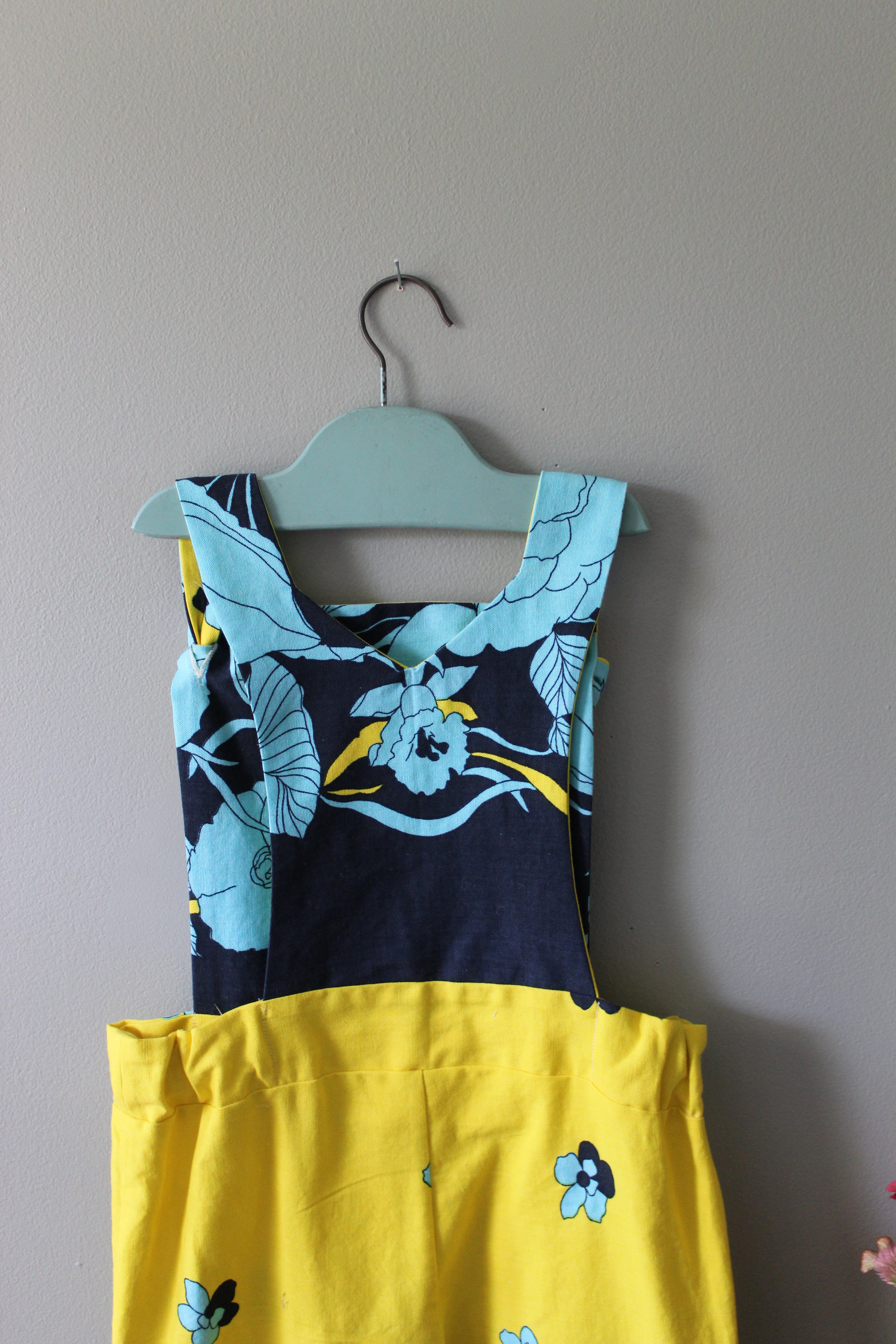 Blair Floral Overalls | Girls Size 8 | Ready to Ship