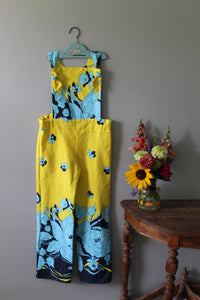 Blair Floral Overalls | Girls Size 8 | Ready to Ship