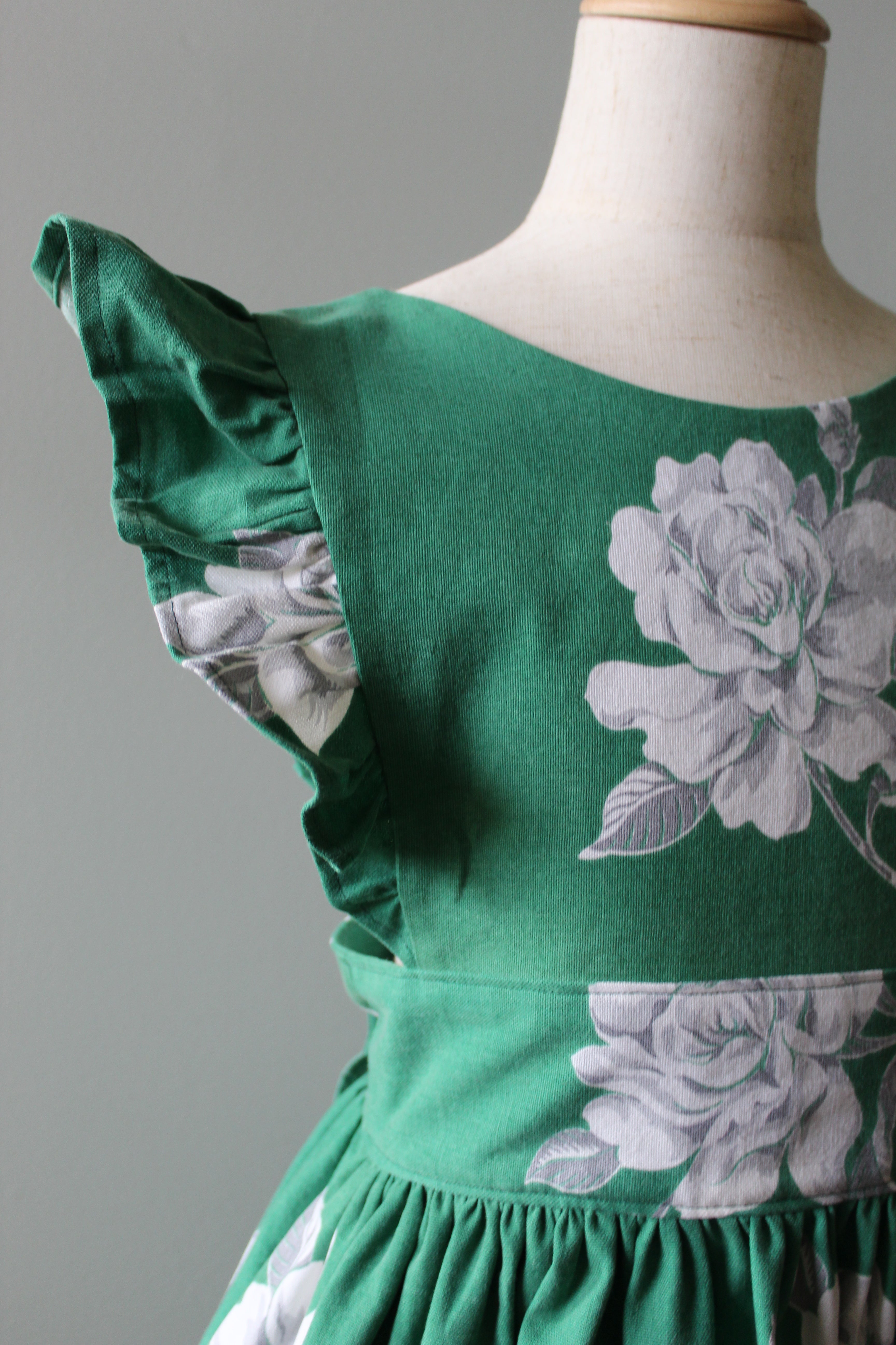 Louisa Holiday Wrap Pinny | Girls Size 8 | Ready to Ship