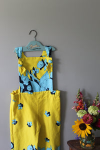Blair Floral Overalls | Girls Size 8 | Ready to Ship