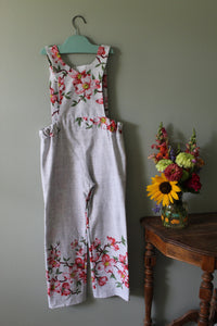 Sarah Dogwood Overalls | Girls Size 7 | Ready to Ship