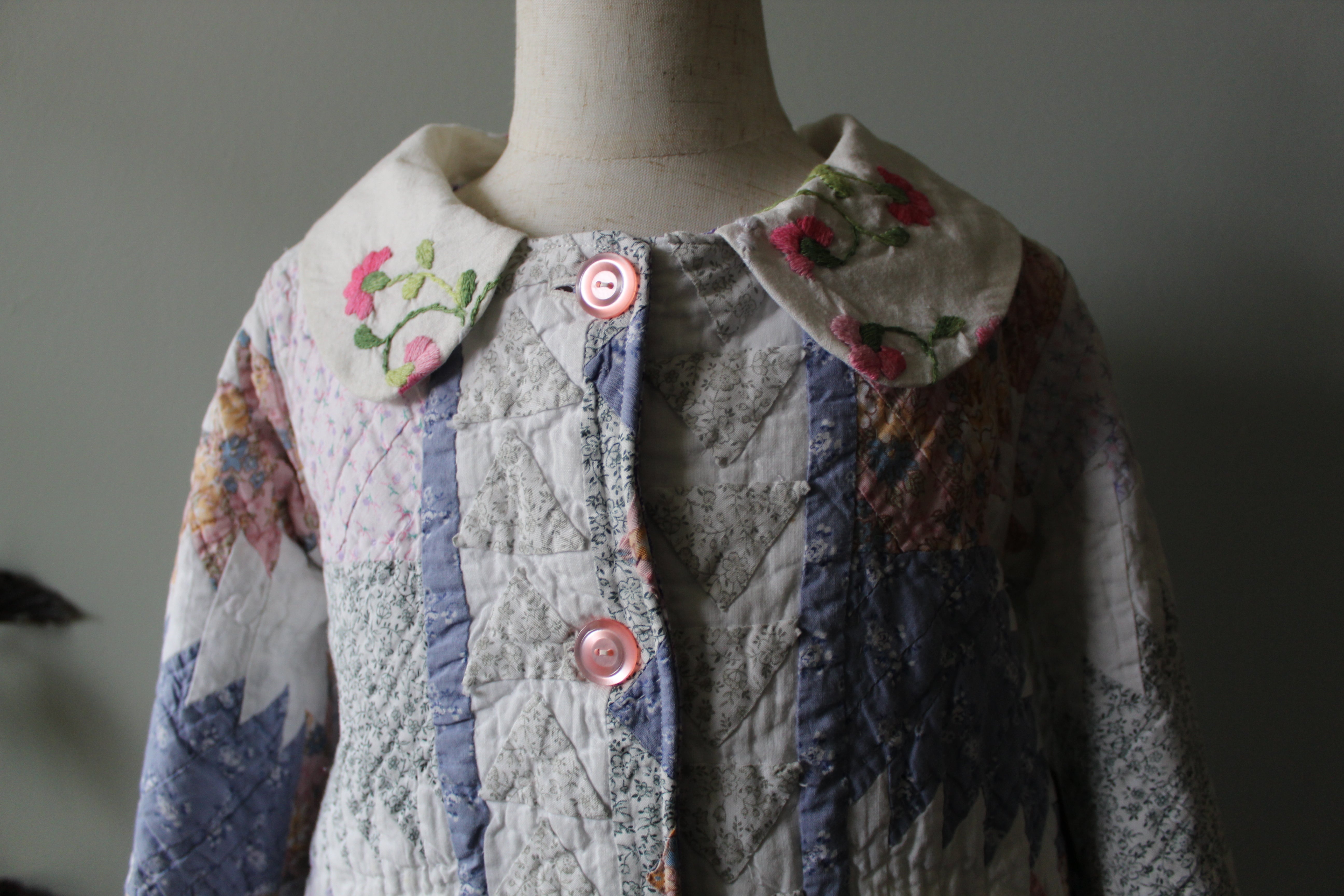 Layla Quilt Coat | Girls Size 7 | Ready to Ship