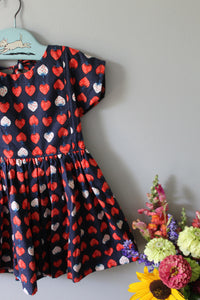 Kayla Strawberry Dress | 3T | Ready to Ship
