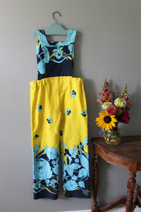 Blair Floral Overalls | Girls Size 8 | Ready to Ship