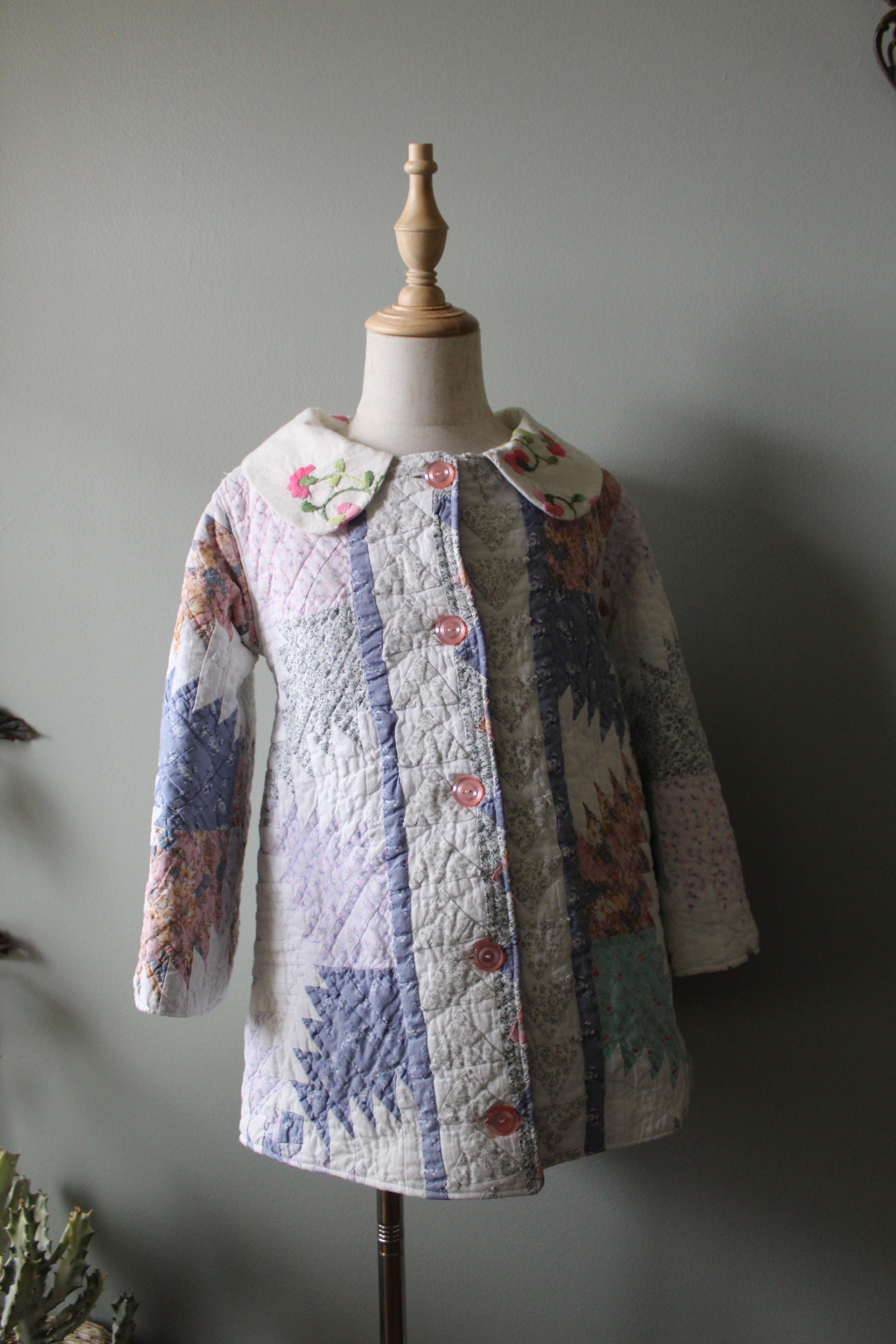 Layla Quilt Coat | Girls Size 7 | Ready to Ship