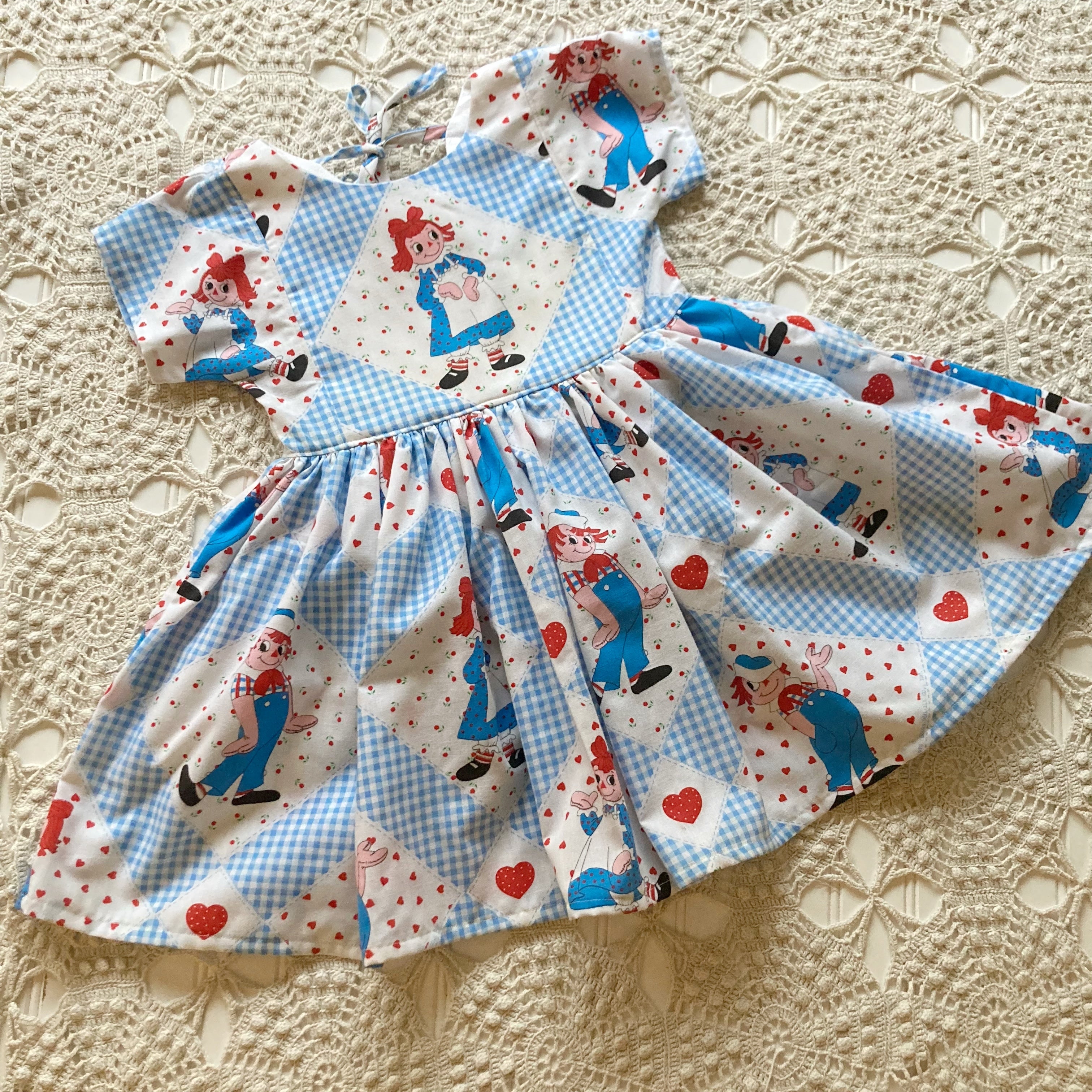 *Imperfect* Raggedy Ann Dress | 4T | Ready to Ship