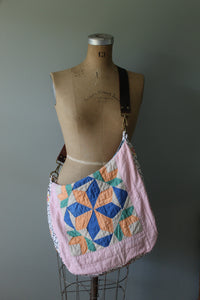 Cross Body Antique Quilt Purse | Ready to Ship