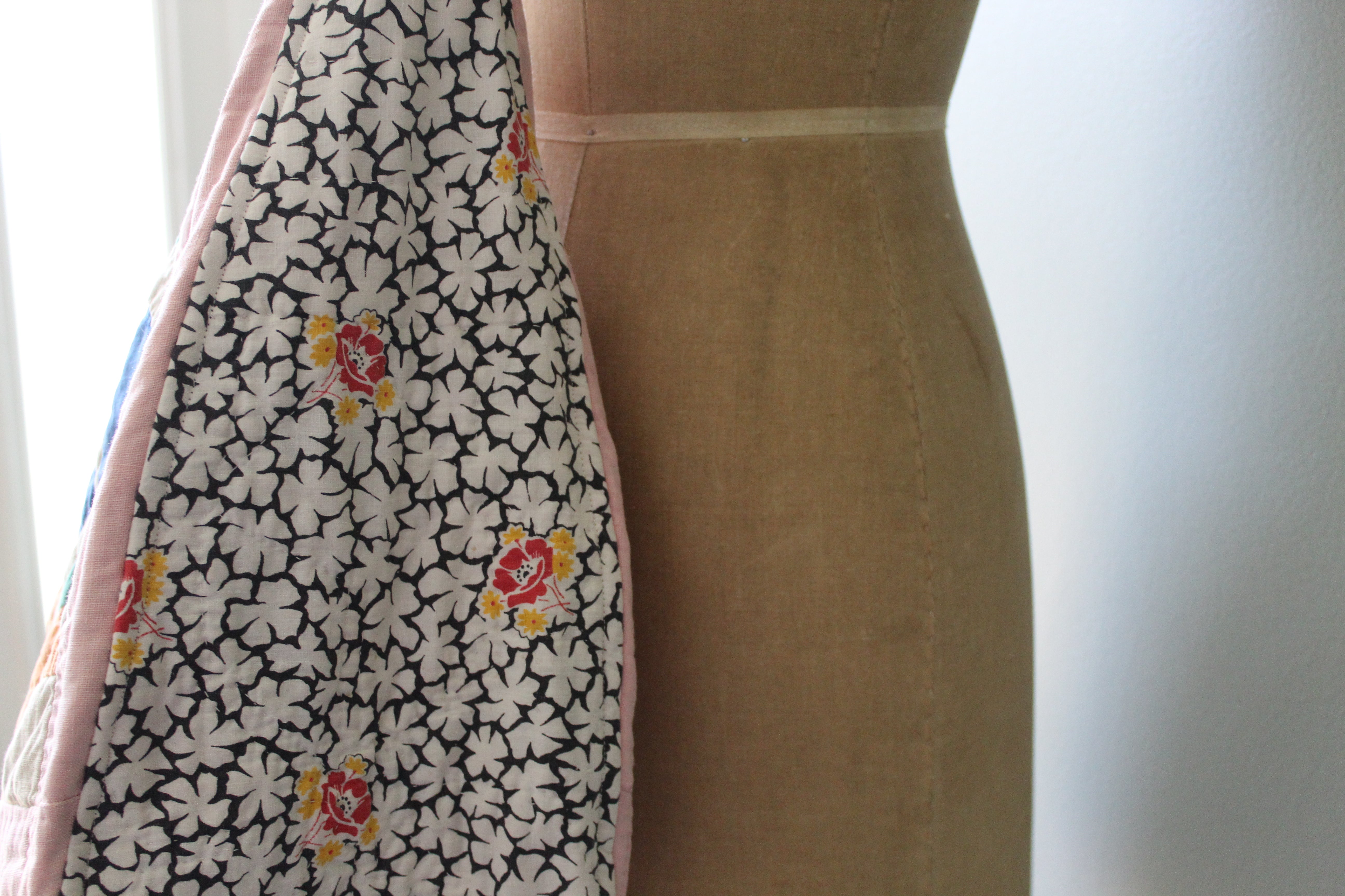 Cross Body Antique Quilt Purse | Ready to Ship