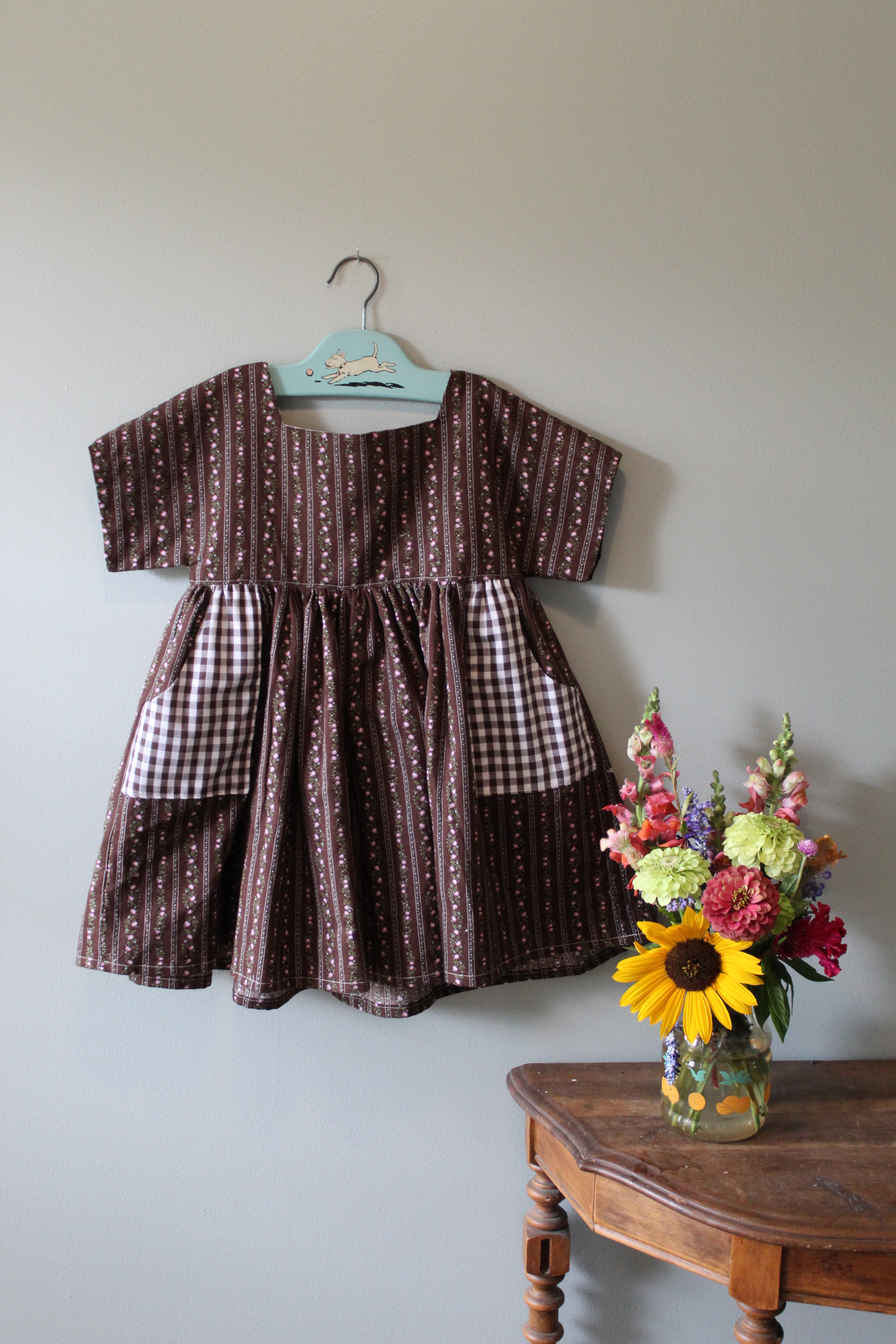 Dottie Pocket Tunic | Girls Size 8 | Ready to Ship