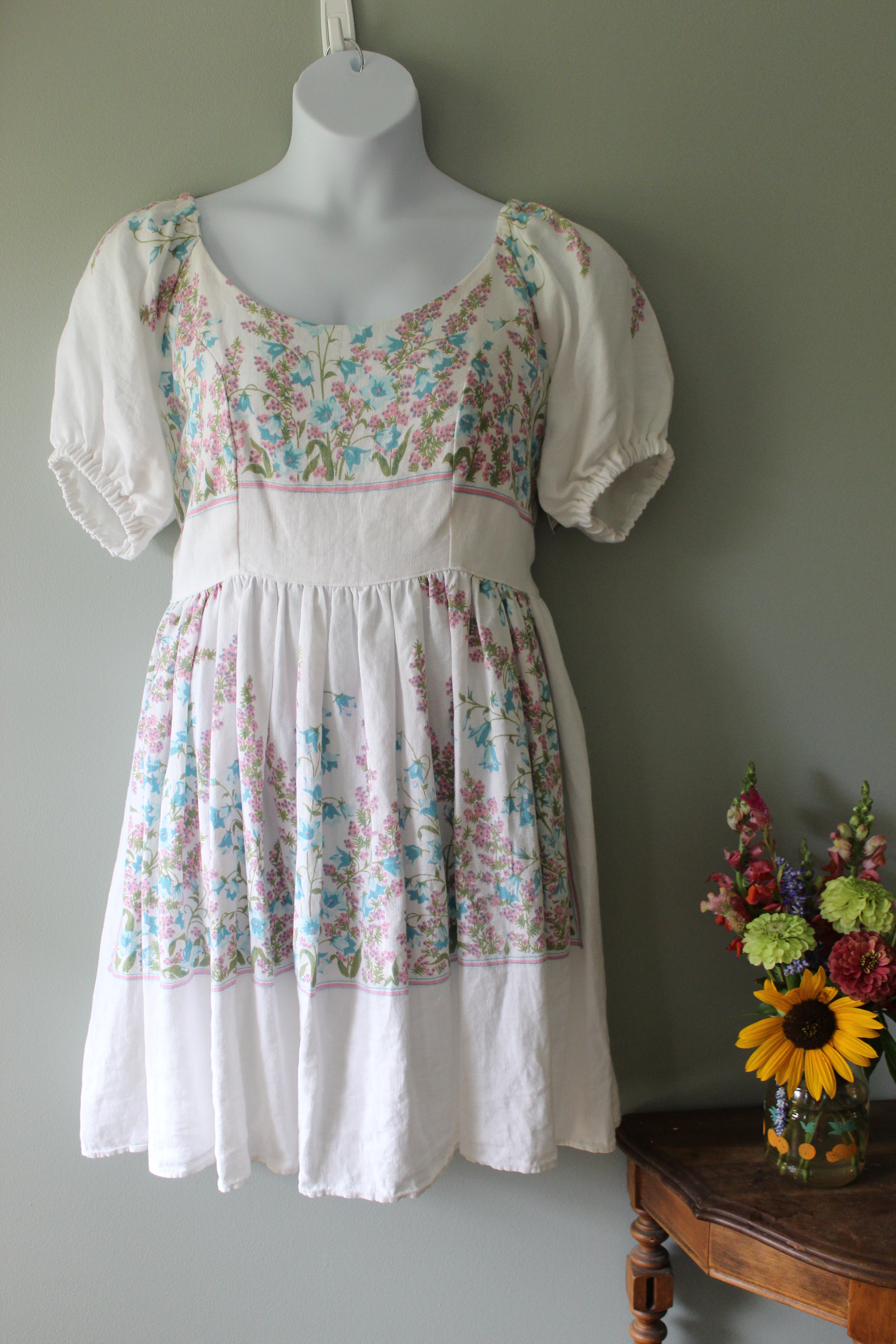 Larkspur Puff Sleeve Dress | Women's Size 14 | Ready To Ship