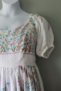 Larkspur Puff Sleeve Dress | Women's Size 14 | Ready To Ship