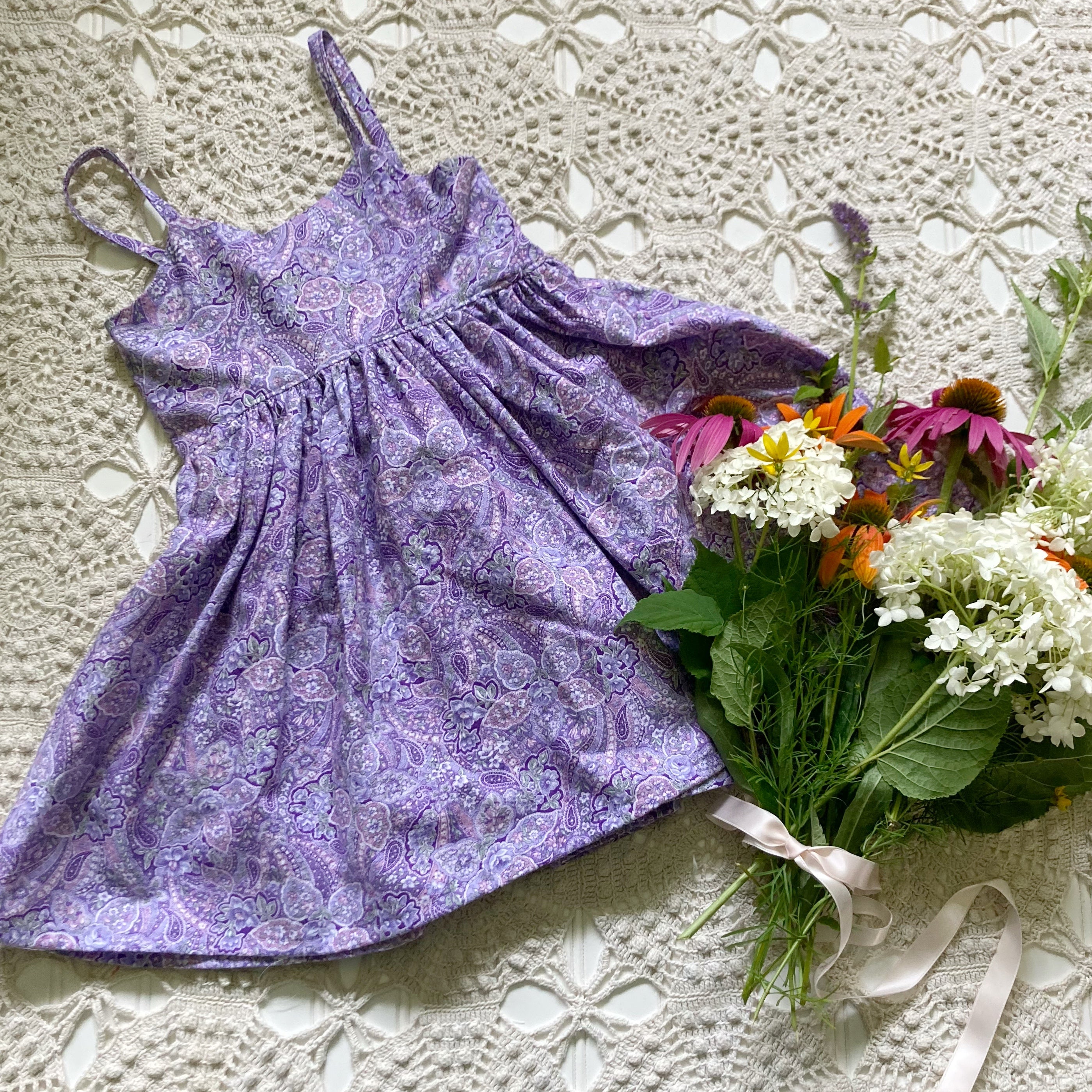 Violet Sundress | 4T | Ready to Ship