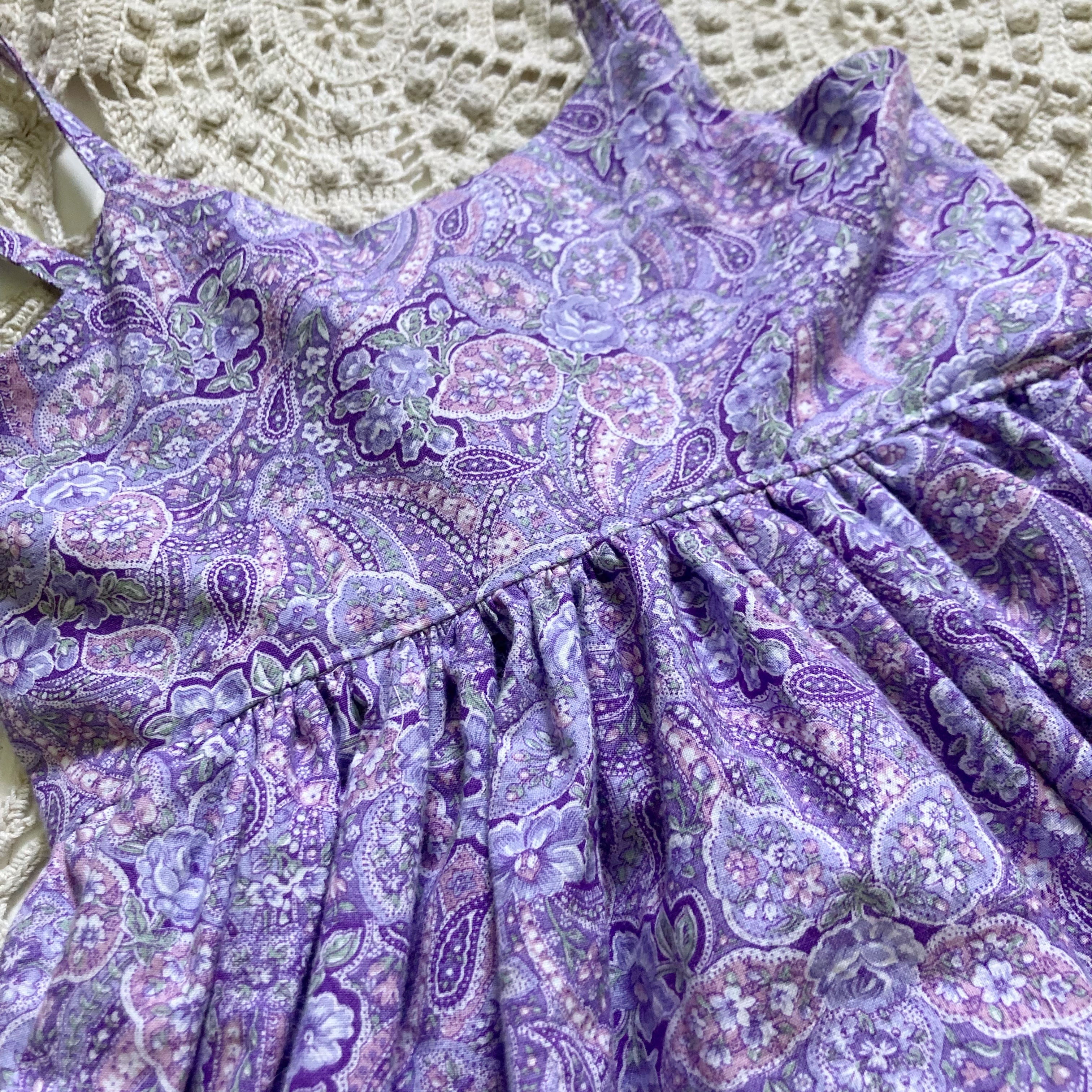 Violet Sundress | 4T | Ready to Ship