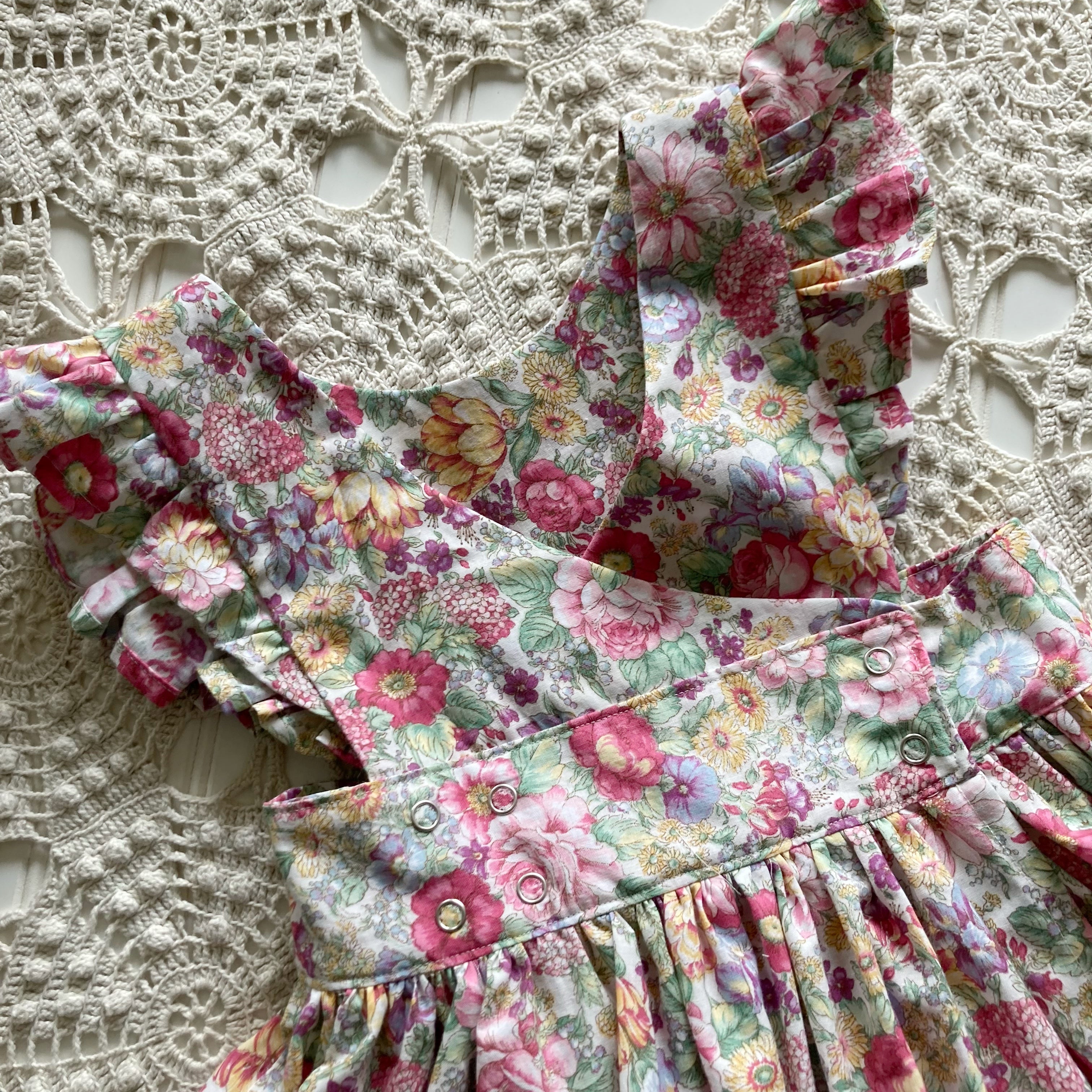 Lauren Wrap Pinny | 3T & 5T | Ready to Ship